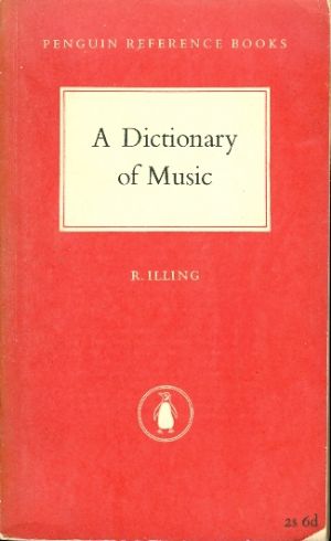a dictionary of music