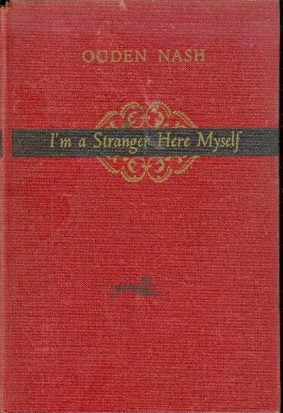 I am a stranger here myself