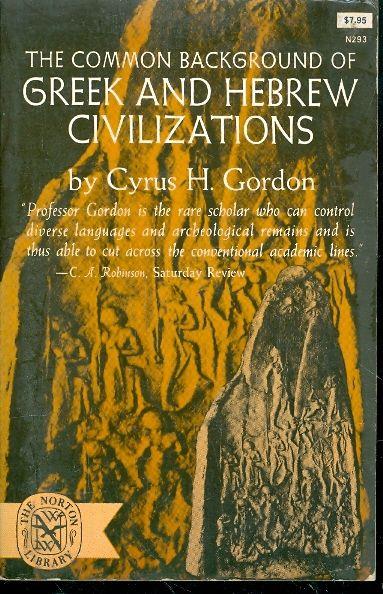 the common background of greek and hebrew civiliza