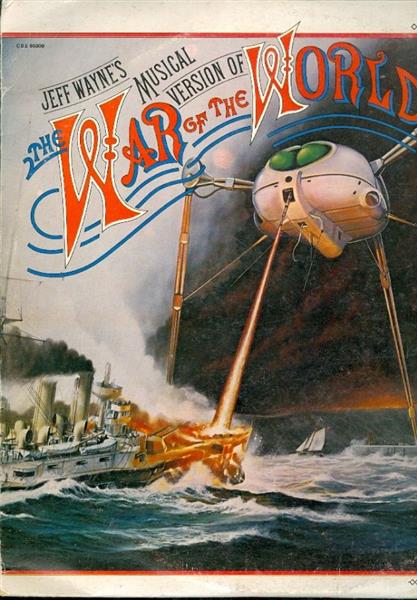 the war of the Worlds  2 תקליטים