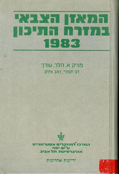 המאזן הצבאי במזרח התיכון 1983