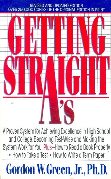 getting straight as