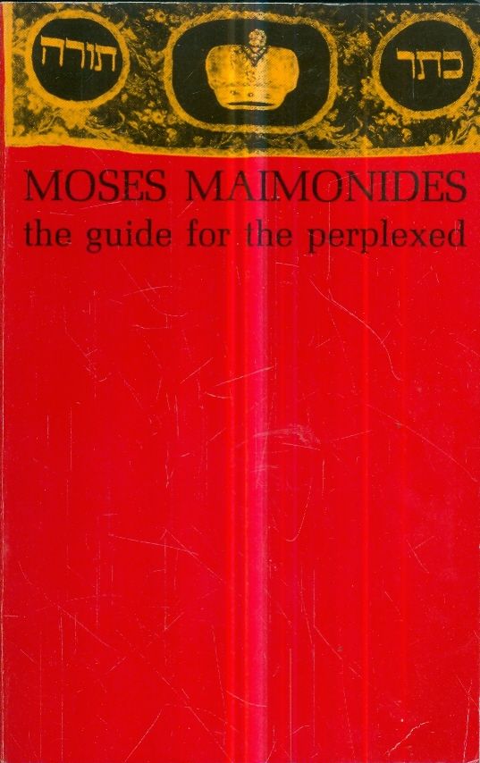 moses maimonides the guide for the perplexed