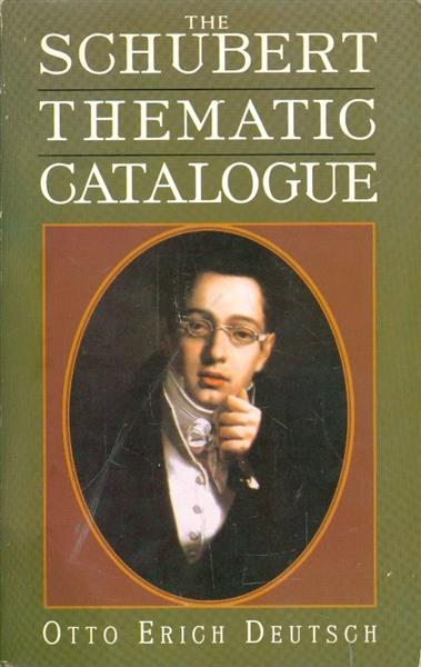 The Schubert Thematic Catalogue