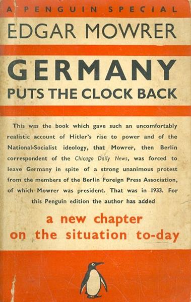 Germany Puts the Clock Back